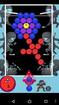 Ninja : Bubble Shooter Screen Shot 5