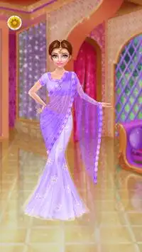 dress up games and make up indian game for girls Screen Shot 1