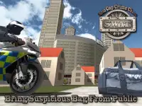 SWAT Moto Cop Crime Chase 3D Screen Shot 7
