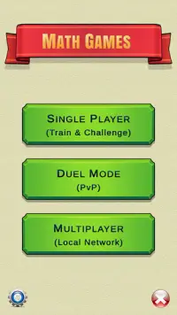 Math Games: Multiplayer Duel Screen Shot 0