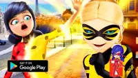 Lady Bug Super Miraculous:Game! Subway (Cat Noir)2 Screen Shot 2