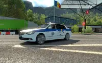 Smart Police Car Parking 3D: PvP Free Car Games Screen Shot 0