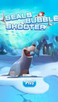 Seals Bubble shooter Screen Shot 0