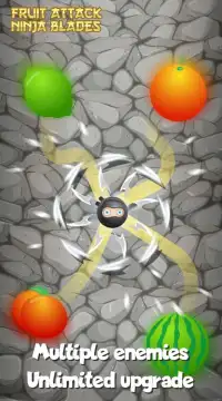 Fruit attack - Ninja blades Screen Shot 3