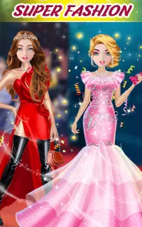 Super fashion model- Makeup & Dress up game Screen Shot 4