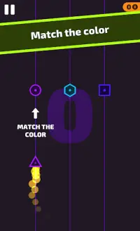 ColorShape - Endless reflex game Screen Shot 0