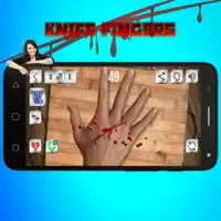 knife fingers game Screen Shot 3