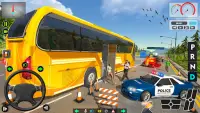 Bus Game Transporter Driver 3D Screen Shot 1