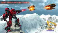Areia Escavadora Crane Transformando Robô Jogos Screen Shot 2