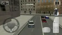 dirigindo um carro da polícia 3D Screen Shot 0