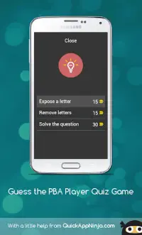 Guess the PBA Player Quiz Game Screen Shot 4
