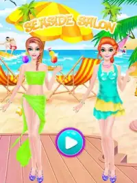 Seaside Doll Salon: Girls Games Screen Shot 0