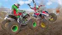Real Quad Bike Stunt Race: Derby Demolition Game Screen Shot 2