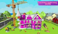 인형 집 디자인 및 장식 2 : 소녀 하우스 게임 Screen Shot 3