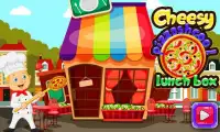 Cheese Pizza Lunch Box - Cooking Game For Kids Screen Shot 0