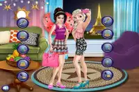 Ice Princess & Ladybug Paris Selfie Game Screen Shot 1
