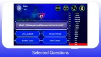 KBC Quiz 2020 - Hindi & English Quiz Game Screen Shot 1