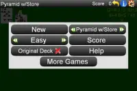 Pyramid Solitaire Screen Shot 2