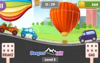 Beepzz Hill - 子供のためのレースゲーム Screen Shot 1