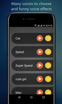 App Voice Changer App Screen Shot 2