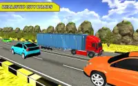 euro track transport driving games Screen Shot 1