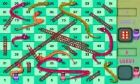 Snakes And Ladders Game Screen Shot 1