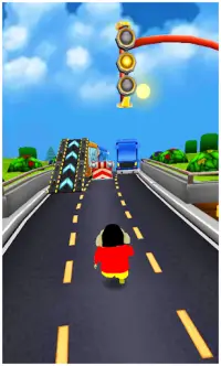 Super Shinchan Boy Subway Run Screen Shot 2