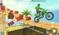 Crazy Bike Racing Stunt-Spiel Screen Shot 3