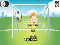 Penalti Shootout Freekick Soccer Star Game Gratis Screen Shot 1