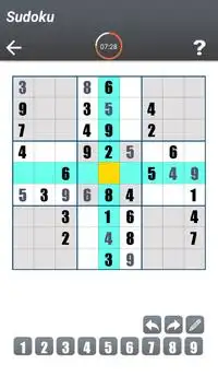 Sudoku Screen Shot 1