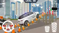 Extreme Police Car Spooky Stunt Parking 3D Screen Shot 0