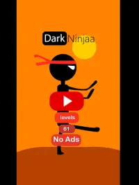 Dark  Ninja : Stickman Run Screen Shot 7