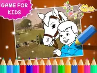 My Horse & Me Pony Coloring 2 Screen Shot 0