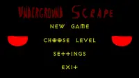 Underground Escape: Moeilijk Pixel Actie Spel Screen Shot 3