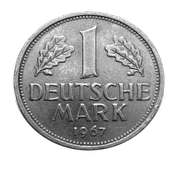 Kopf oder Zahl - Deutsche Mark