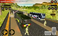 Драйв армейский автобус транспорт Us Soldier 2019 Screen Shot 4