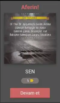 BU HANGİ ŞARKI ? Screen Shot 1