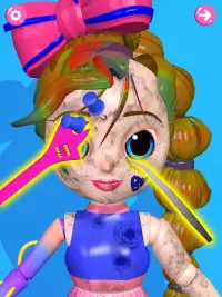 ASMR Doll Repair Girl Games Screen Shot 2