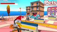 Shooting Pets Sniper - 3D Pixel Gun games for Kids Screen Shot 12