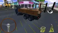 素晴らしい 貨物 トラック ドライバ 3D Screen Shot 0