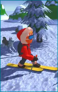 Ekstrim Lereng Skiakrobat: Musim dingin Permainan Screen Shot 0