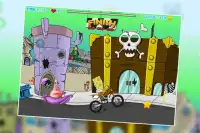 Angry Sponge vs Patrick Car Racing Screen Shot 0