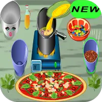 cook pizza game for girl Screen Shot 16