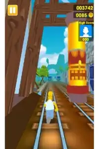 Simpsons™ Dash 3D - Subway Run Surfer Screen Shot 1