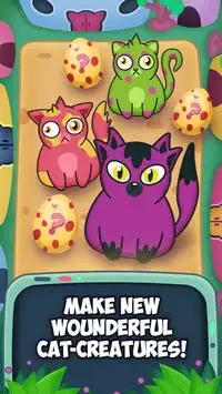 Evolution Of Cats Merge Game: Magic Pets Fun Screen Shot 2