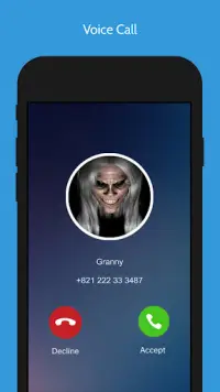 Granny fake Live video call prank 2022 Screen Shot 0