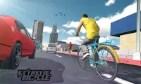 Competência de bicicleta pesada e dublês de quadra Screen Shot 1