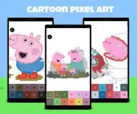 Color by Number Peppa Pixel Art Screen Shot 0