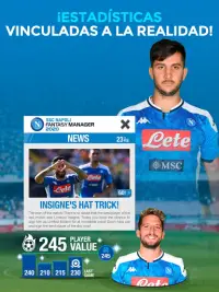 SSC Napoli Fantasy Manager 20 - Your football club Screen Shot 7