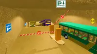 Coach Bus Parking Simulator 3D Screen Shot 2